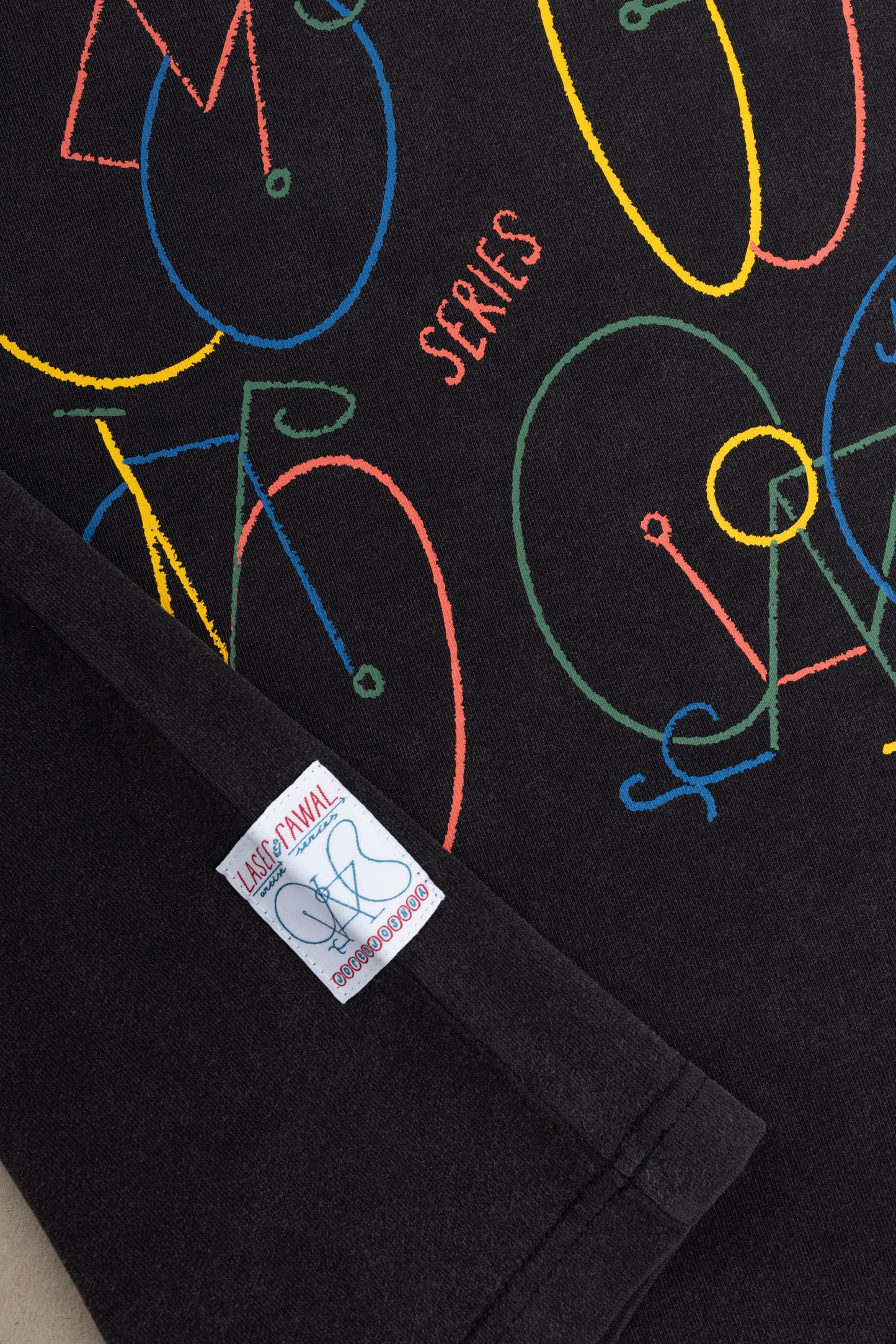 Laser Barcelona - Rawal Artist Series X Joren Joshua Tee - black - Teeshirt hommes