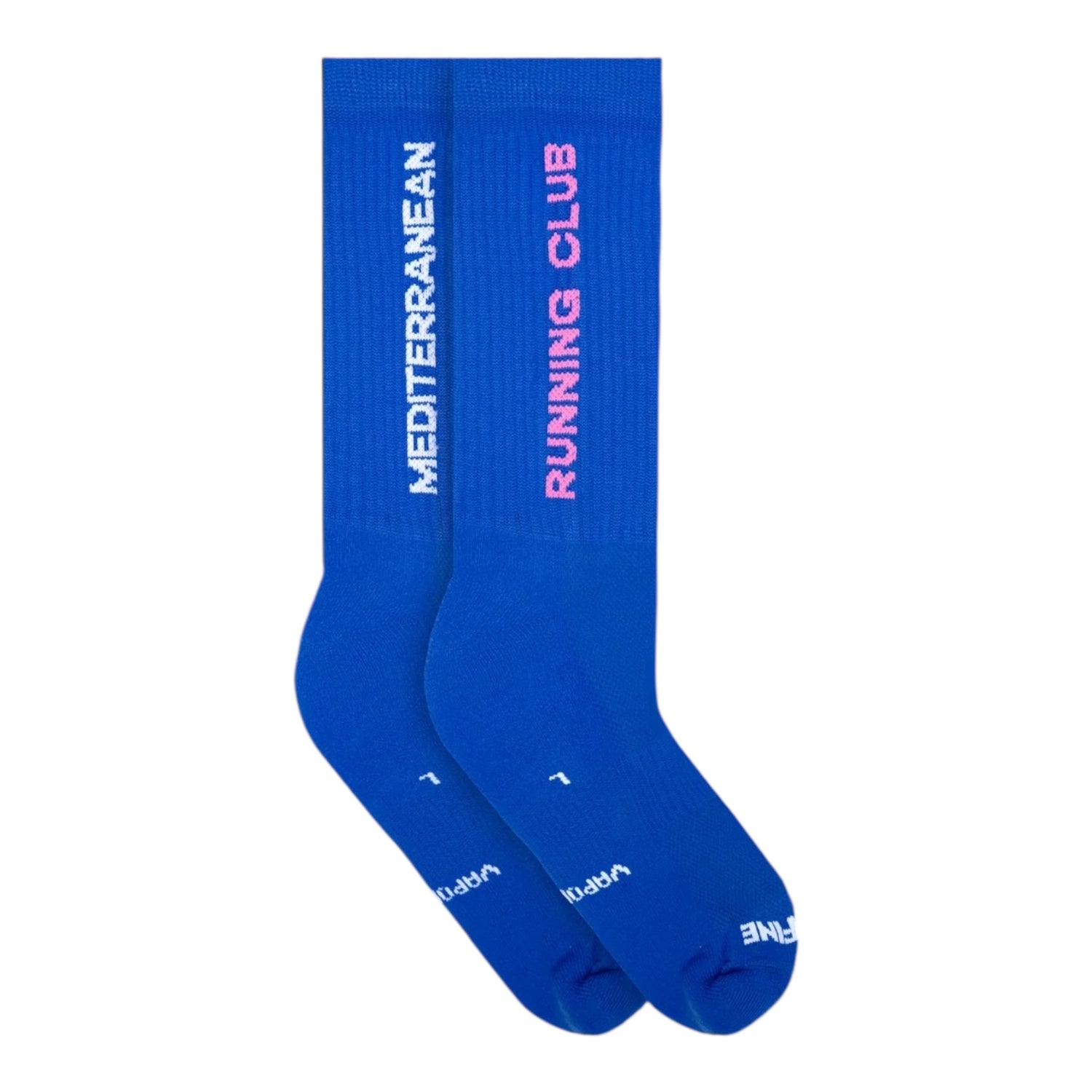 Peaufine Athletics - Vaporfeel® Socks - Mediterranean running club - royal blue - Chaussettes Running unisexe