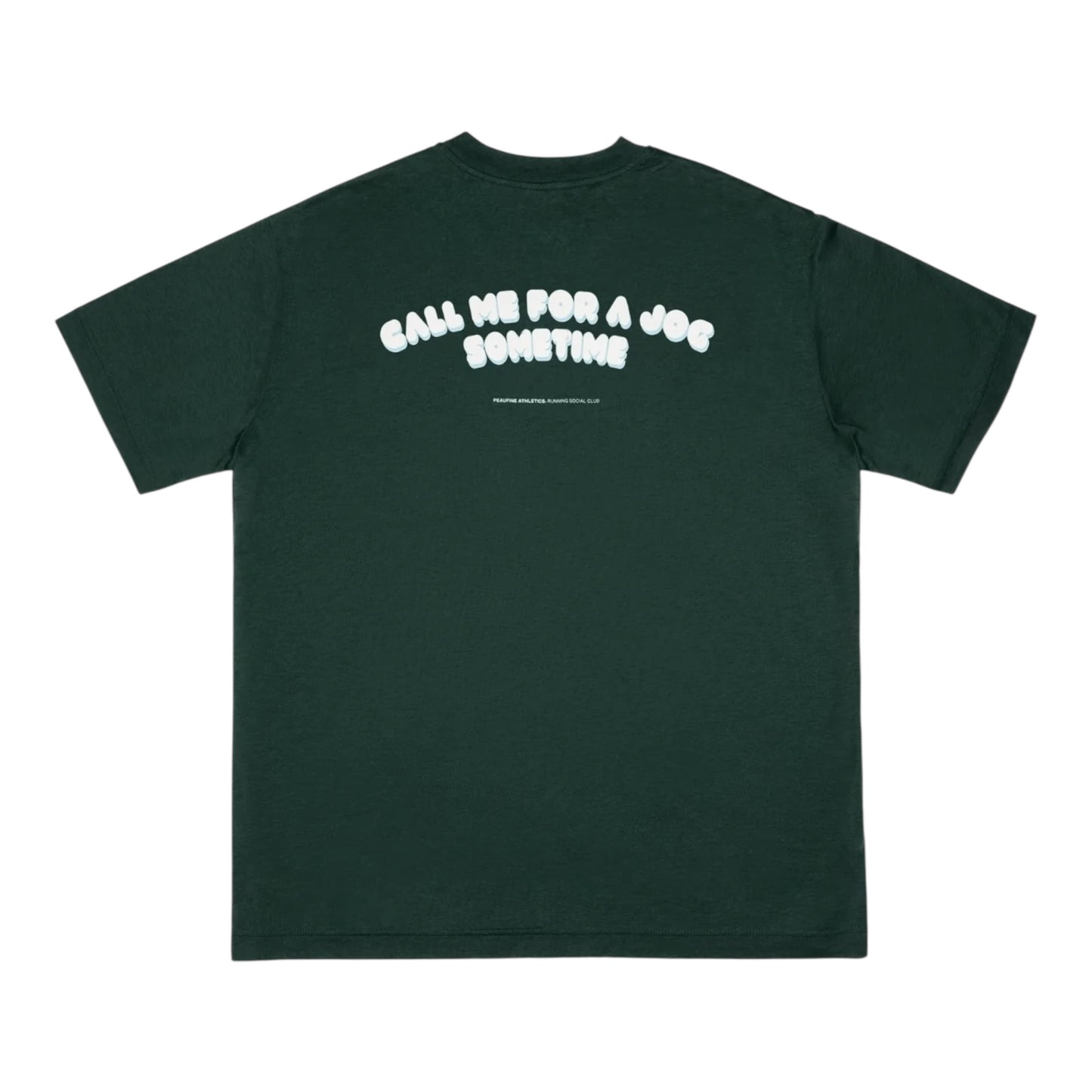 Peaufine Athletics - Wood T-shirt™ Call Me - pine Forest - Teeshirt Running Hommes