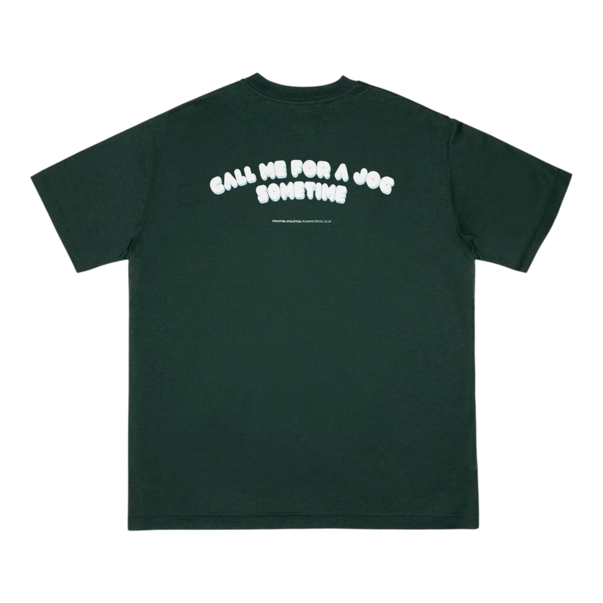 Peaufine Athletics - Wood T-shirt™ Call Me - pine Forest - Teeshirt Running Hommes