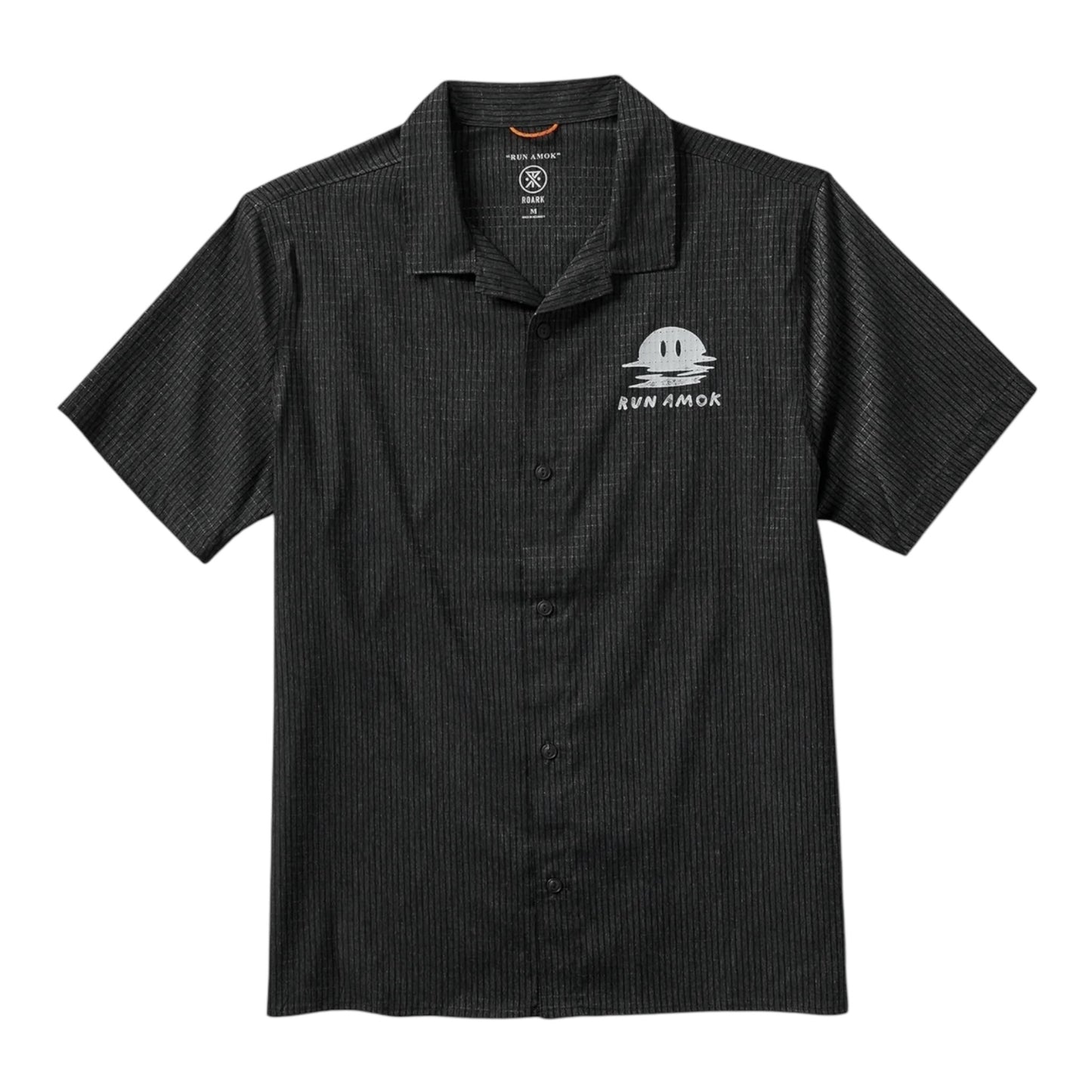 Roark Run Amok - Bless Up Trail Breathable Stretch Shirt - black - chemise running hommes