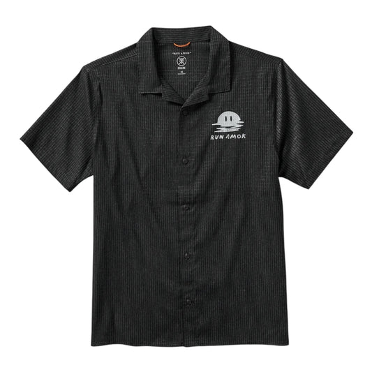 Roark Run Amok - Bless Up Trail Breathable Stretch Shirt - black - chemise running hommes