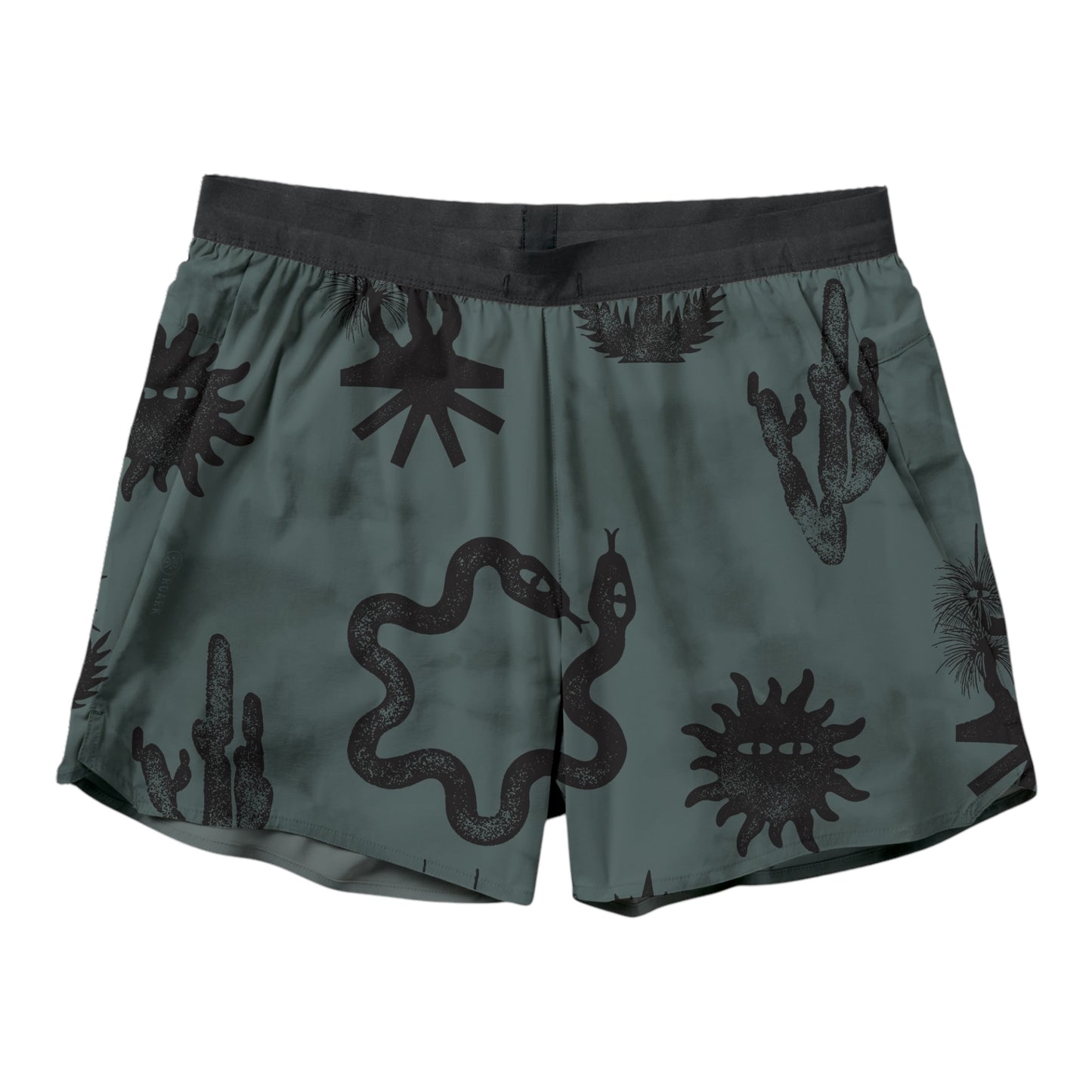 Roark Run Amok - Alta Shorts 5" - forest - short running hommes