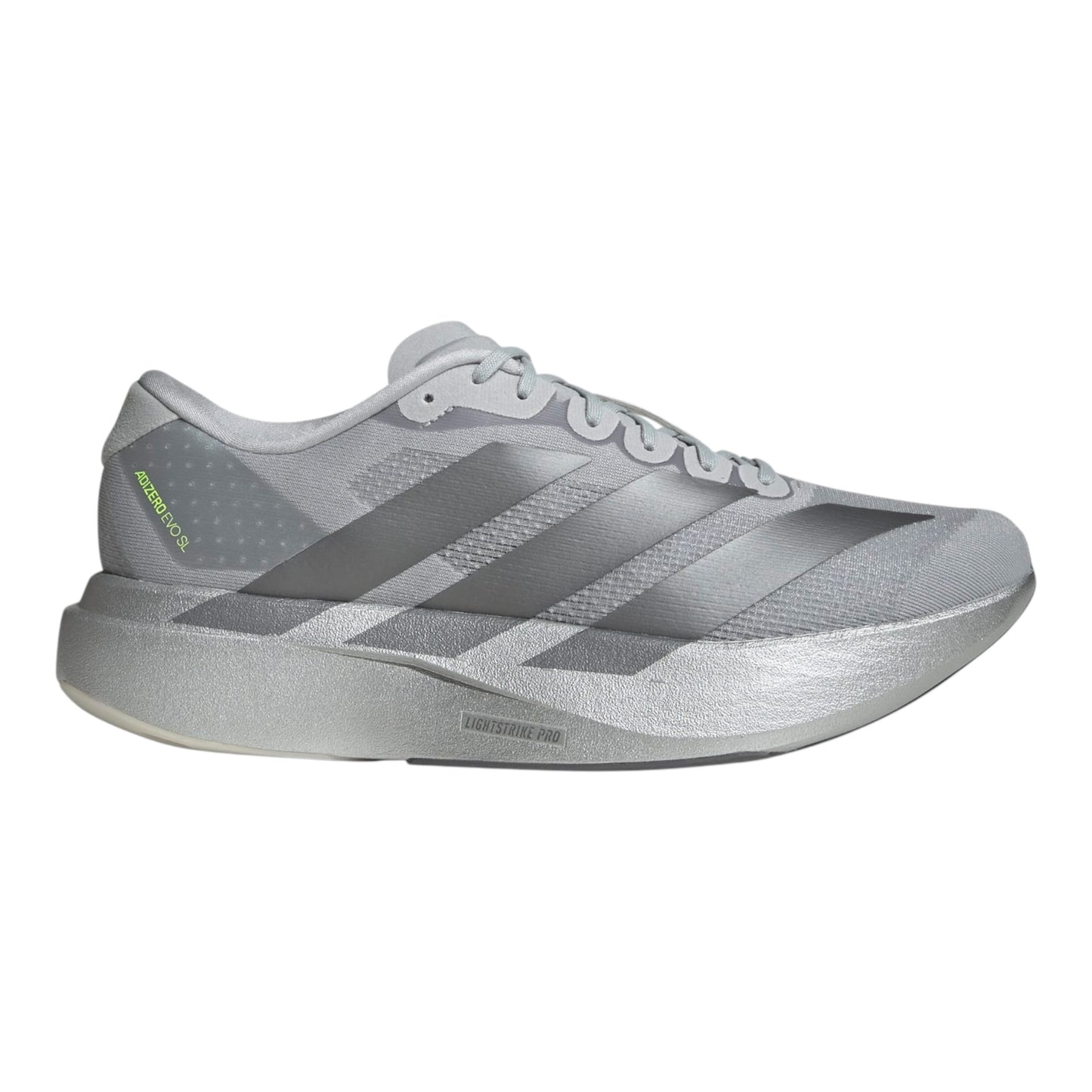 Adidas - Adizero Evo SL - Silver Metallic / Iron Metallic / Halo Silver - Chaussures running hommes