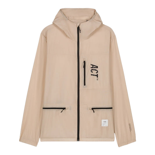 Act Running - BioRip Coupe-vent - beige - veste running hommes