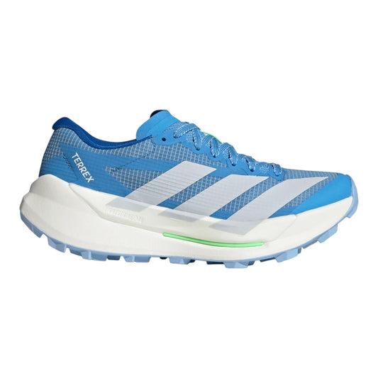 Adidas - Terrex Agravic TT  W - blue burst / dash grey / lime burst  - Chaussures Trail running femmes