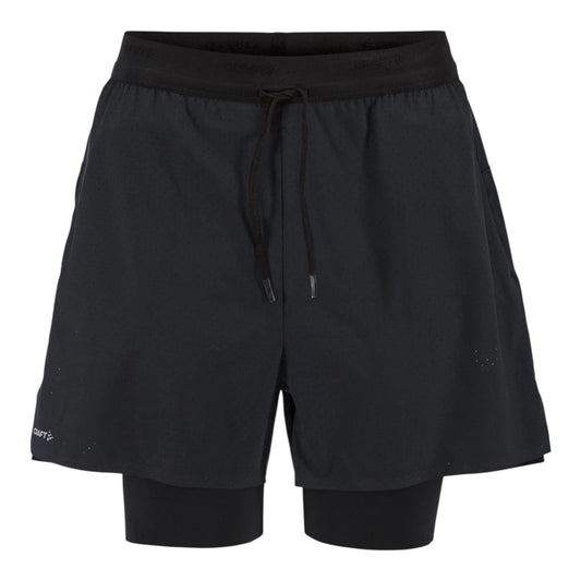 Craft - Hypervent 2-in-1 Shorts - black - Short running hommes