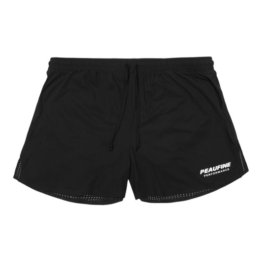 Peaufine Athletics - Performance Short 3” - black - Short Running hommes
