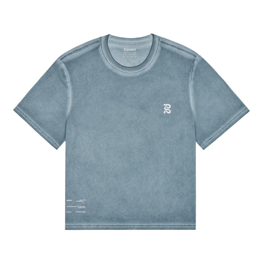 Bandit - Men’s FRIOSOFT™ Performance Box Tee - tranquil blue saltfade - Teeshirt Running hommes