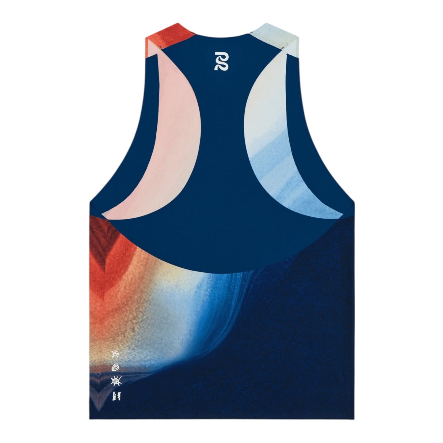 Bandit - Men’s SPECTER™ Race Singlet - thermal field rusted apricot - Débardeur Running hommes