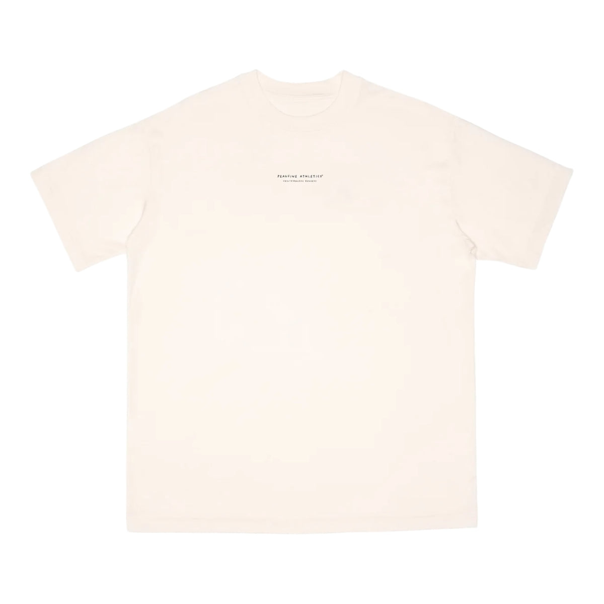 Peaufine Athletics - Wood T-shirt™ Wanna Run - off white - Teeshirt Running Hommes