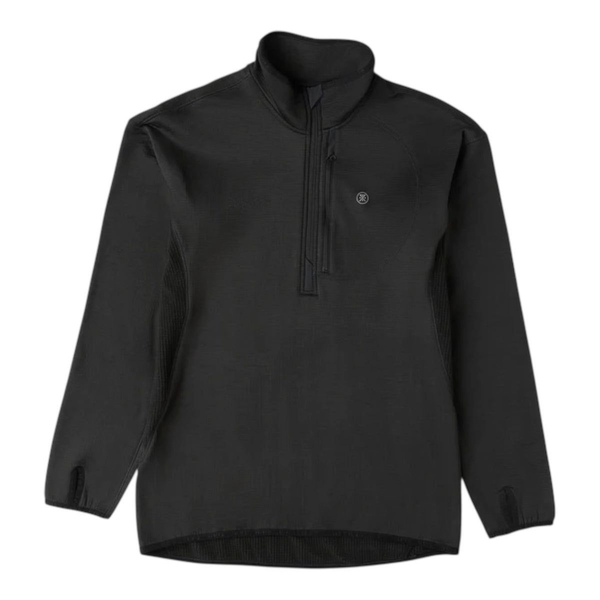 Roark - Grid Lock Fleece - black - polaire running hommes