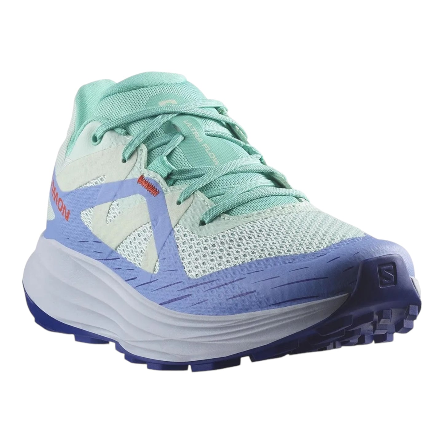 Salomon - Ultra Flow - bay /  hydrangea / cherry tomato - Chaussures trail running femmes