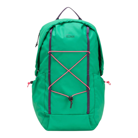 Elliker - Kiln Hooded Zip Top Backpack 22L - teal - Sac à dos