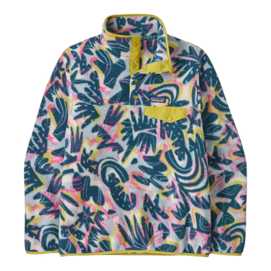 Patagonia - W’s Lightweight Synchilla® Snap-T® Fleece Pullover - wild botanist / tidal teal - Veste polaire femmes