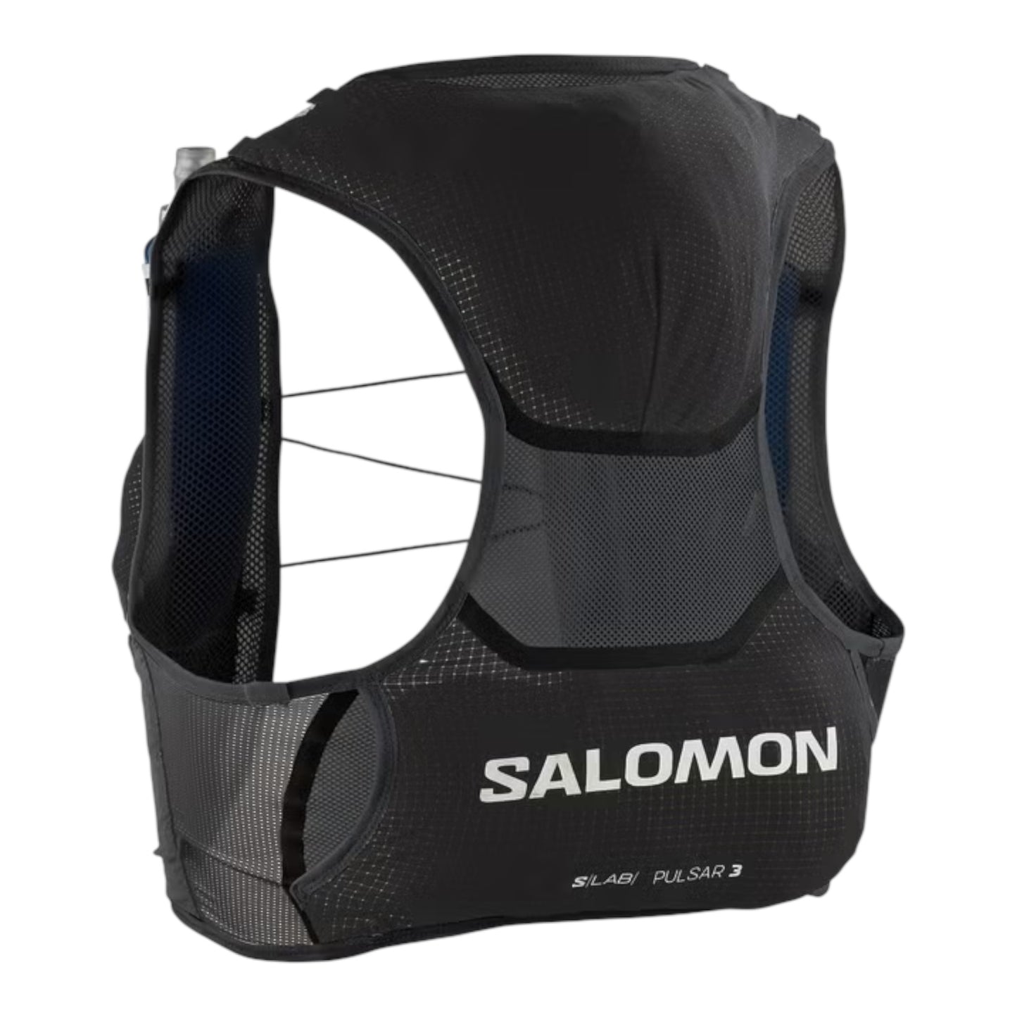 Salomon - S/Lab Pulsar 3 - black / white - gilet d’hydratation unisexe