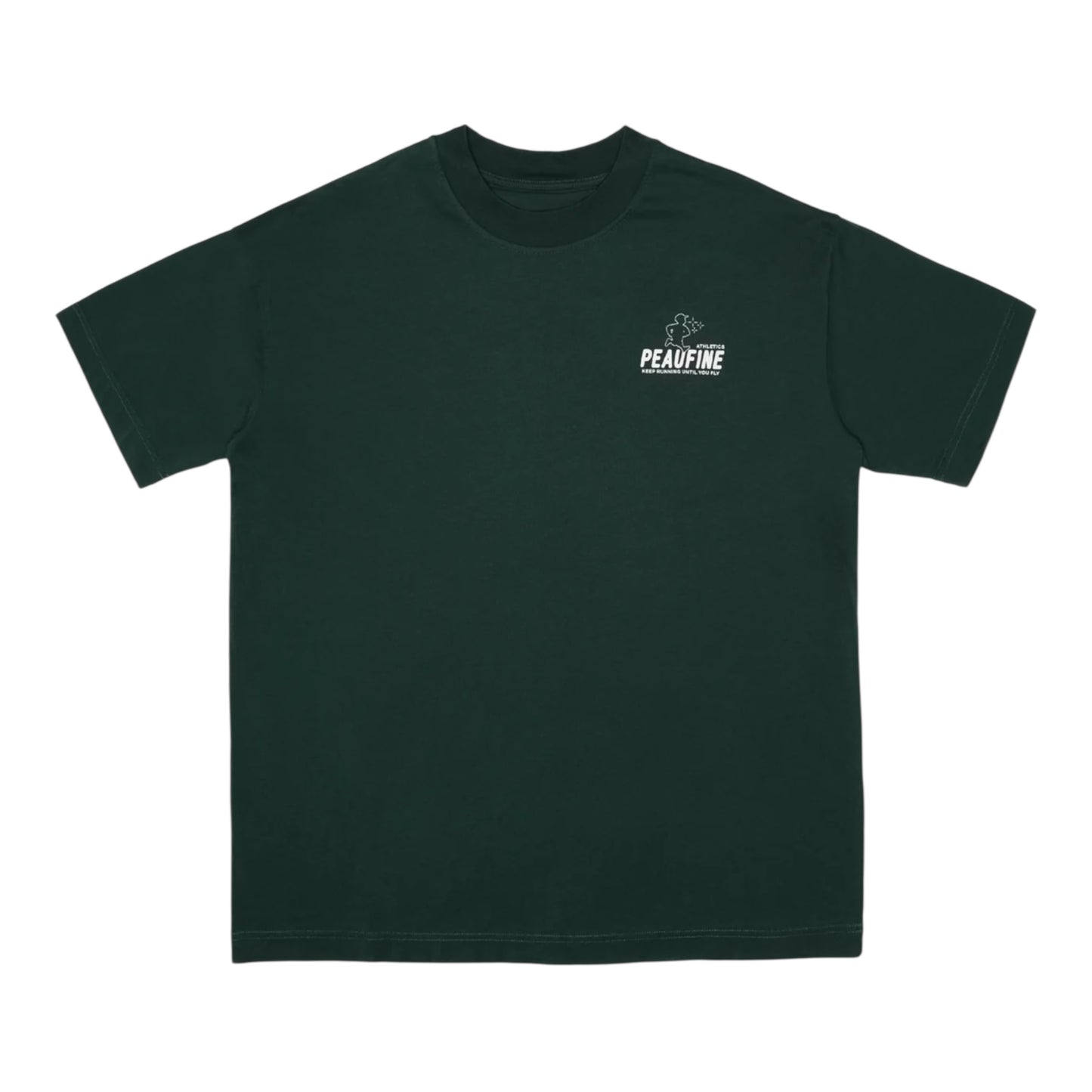 Peaufine Athletics - Oversize Organic T-shirt Dream On Kid - pine forest - Teeshirt Hommes