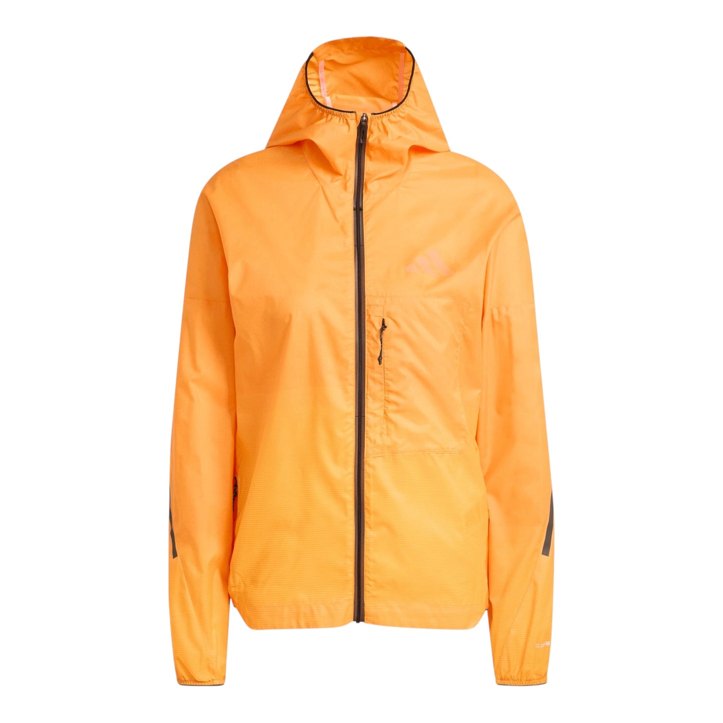 Adidas - Terrex Xperior Clima365 Light Windweave Jacket - Semi Impact Orange / Pure Tangerine - Veste running femmes