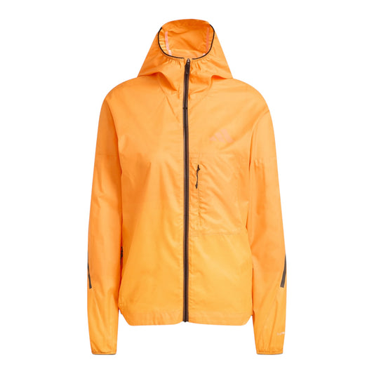Adidas - Terrex Xperior Clima365 Light Windweave Jacket - Semi Impact Orange / Pure Tangerine - Veste running femmes