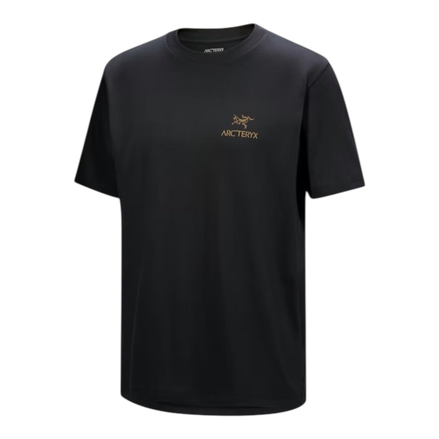 Arc’teryx - Kragg SL Cotton Bird Word SS Tee - 24K black - Teeshirt hommes