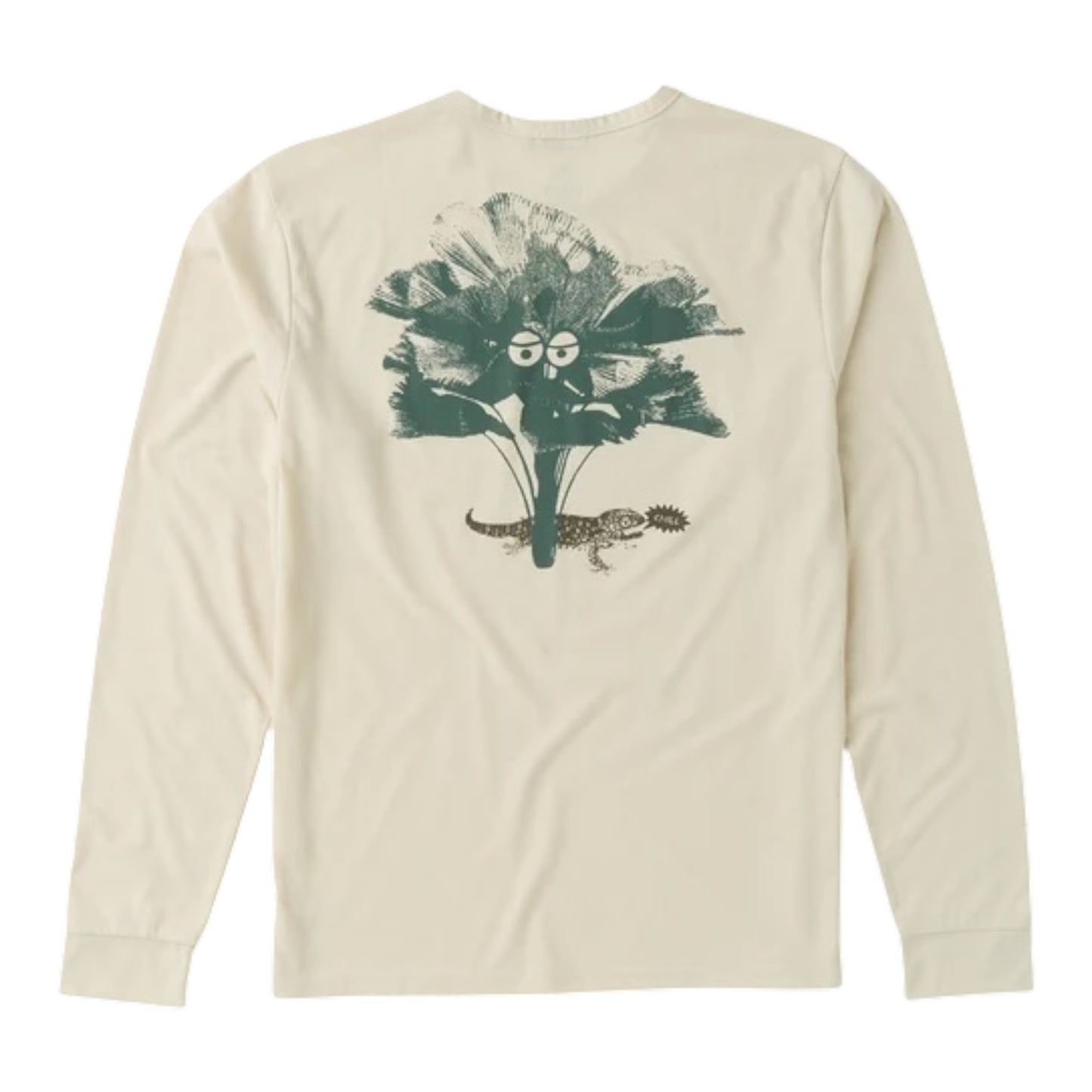 Roark Run Amok - Mathis Active LS Tee - ivory - teeshirt running hommes