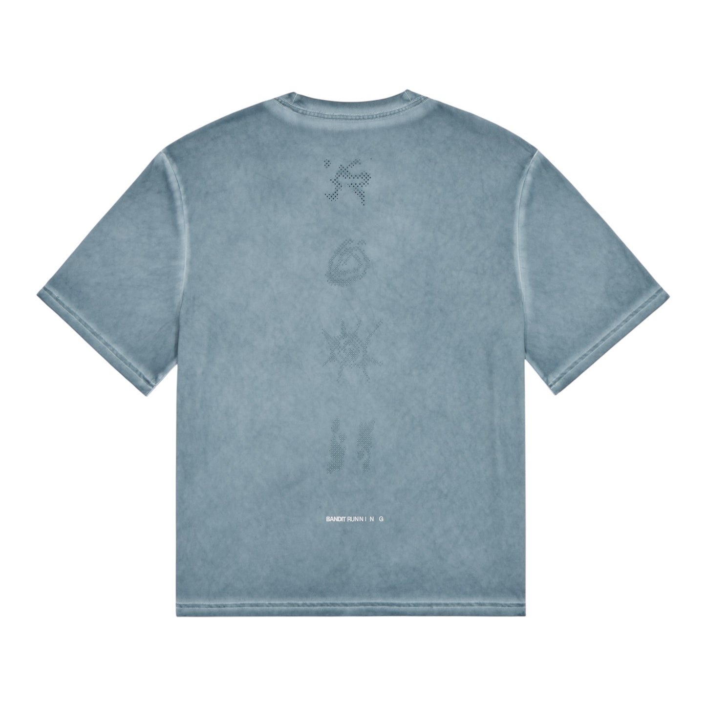 Bandit - Men’s FRIOSOFT™ Performance Box Tee - tranquil blue saltfade - Teeshirt Running hommes