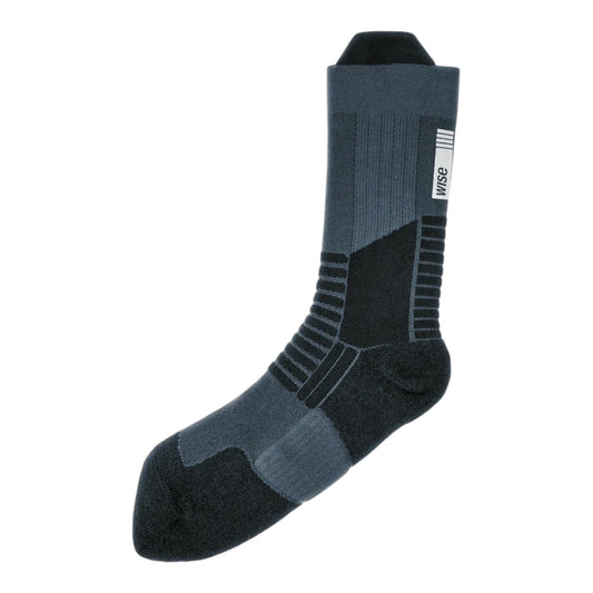 Wise - Ultra Socks - black / dark grey - chaussettes Running unisexe