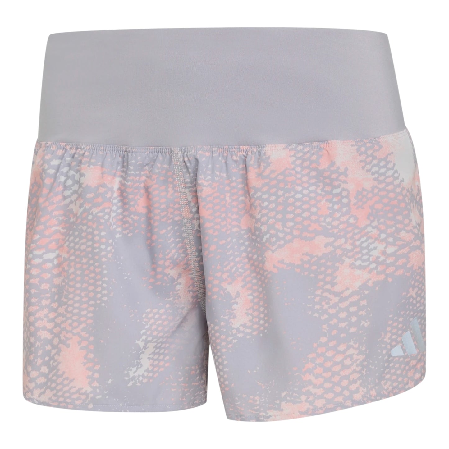 Adidas - Adi365 Animal Print Iconic Short 4“ - Grey One / Semi Frozen Turbo / Glory Grey - Short running femmes