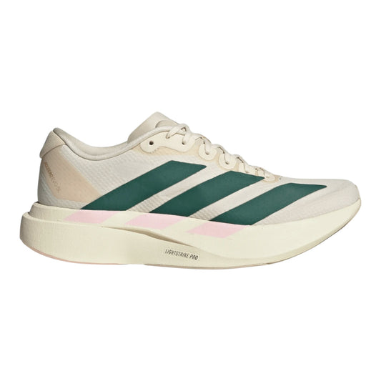 Adidas - Adizero Evo SL Woven - wonder white/collegiate green/clear pink - Chaussures running femmes