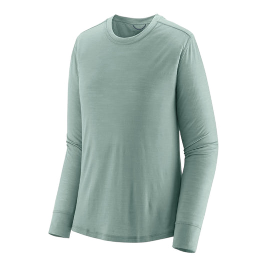 Patagonia - W’s L/S Capilene® Cool Merino Shirt - thermal blue - teeshirt running femmes