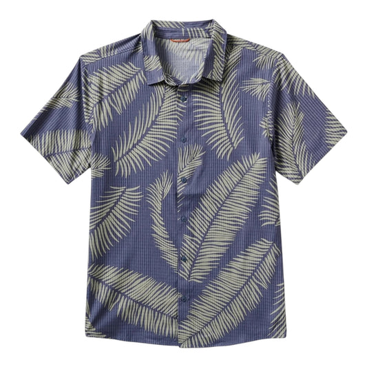 Roark Run Amok - Bless Up Breathable Stretch Shirt - fern slate - chemise running hommes