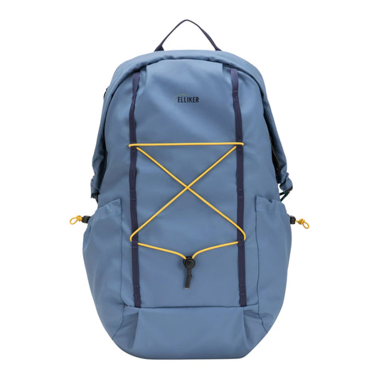 Elliker - Kiln Hooded Zip Top Backpack 22L - steel blue - Sac à dos