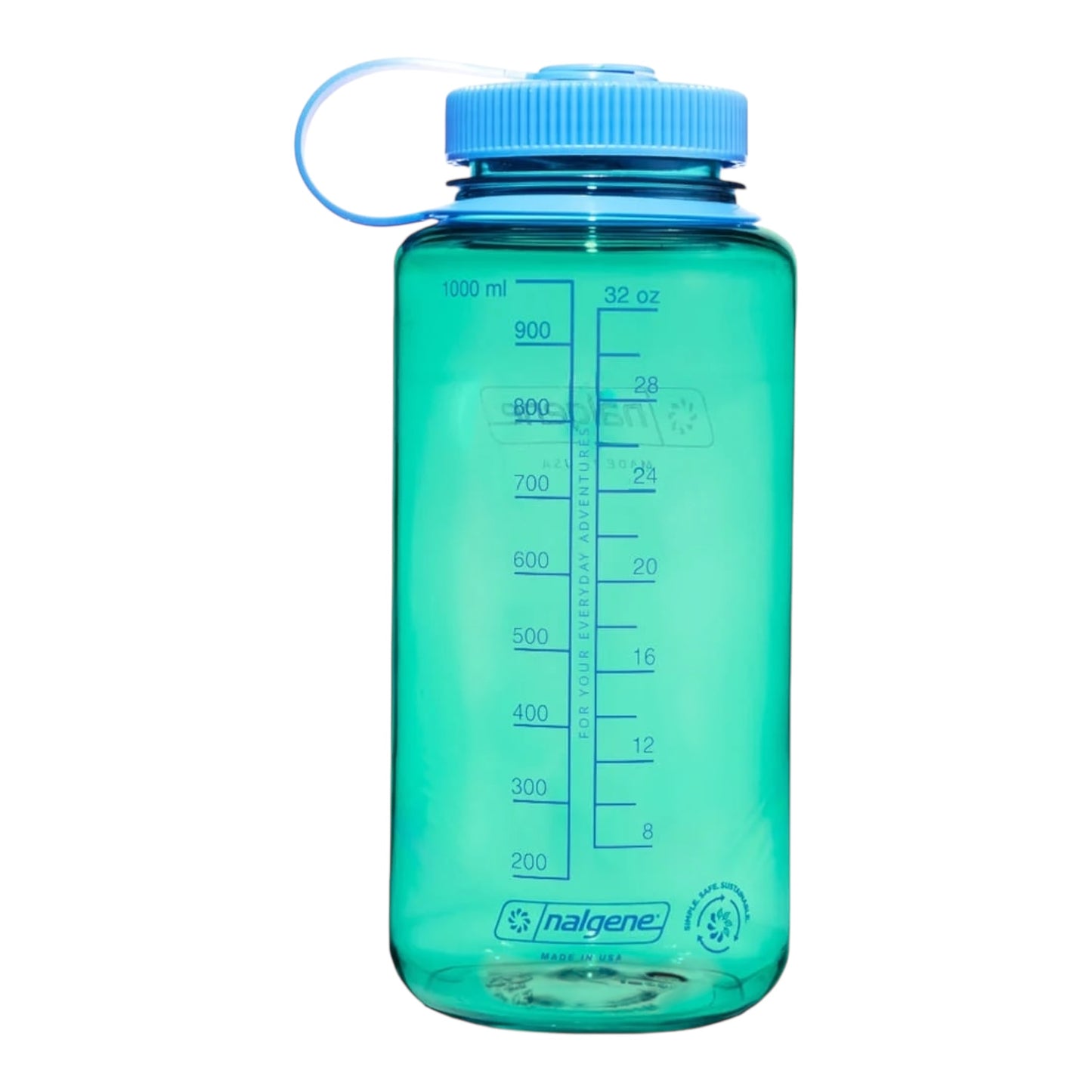 Nalgene - 32oz (1L) Wide Mouth Sustain Water Bottle - pastel green - bouteille/gourde