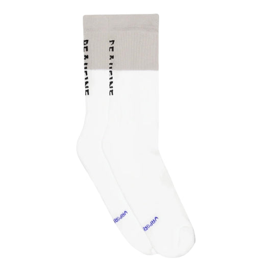 Peaufine Athletics - Vaporfeel® Socks Bicolor -  white / grey - Chaussettes Running unisexe