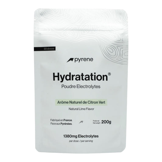 Pyrène Performance® - Hydratation® Citron Vert - Poudre d'électrolytes