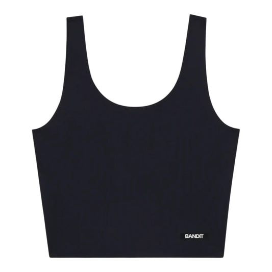 Bandit - Women’s ADAPTO™ Scoopneck Distance Tank - black - Débardeur Running femmes