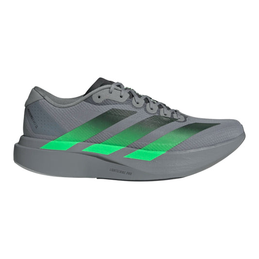 Adidas - Adizero Evo SL Woven - Grey / Screaming Green / Carbon - Chaussures running hommes