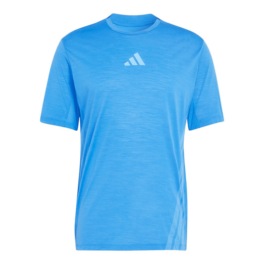 Adidas - Xperior Tee - ray blue - teeshirt Running hommes