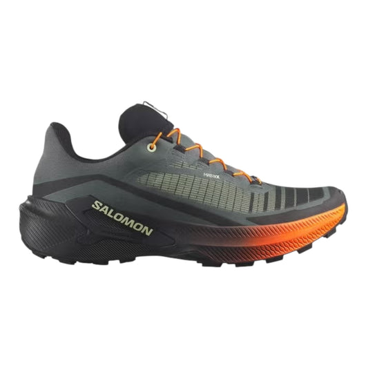 Salomon - Genesis 2 - Urban Chic / Black / Lime Cream - Chaussures Trail running hommes