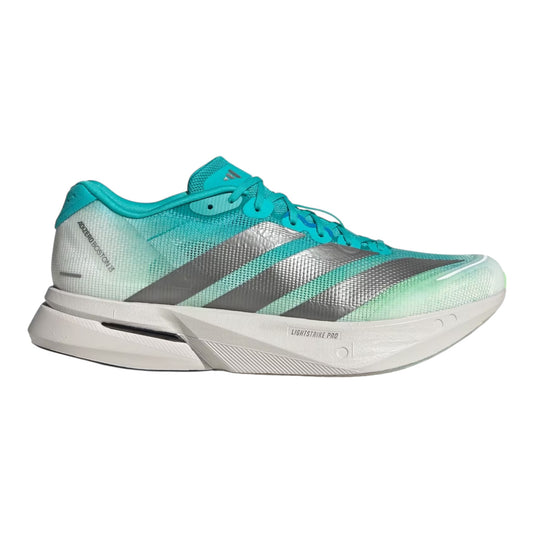 Adidas - Adizero Boston 13 - Hi-Res Aqua / Iron Metallic / Grey One  - Chaussures running hommes