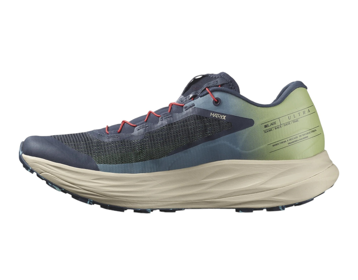 Salomon - S/LAB Ultra - Sage / Cameo Blue / Night Sky - Chaussures trail running hommes