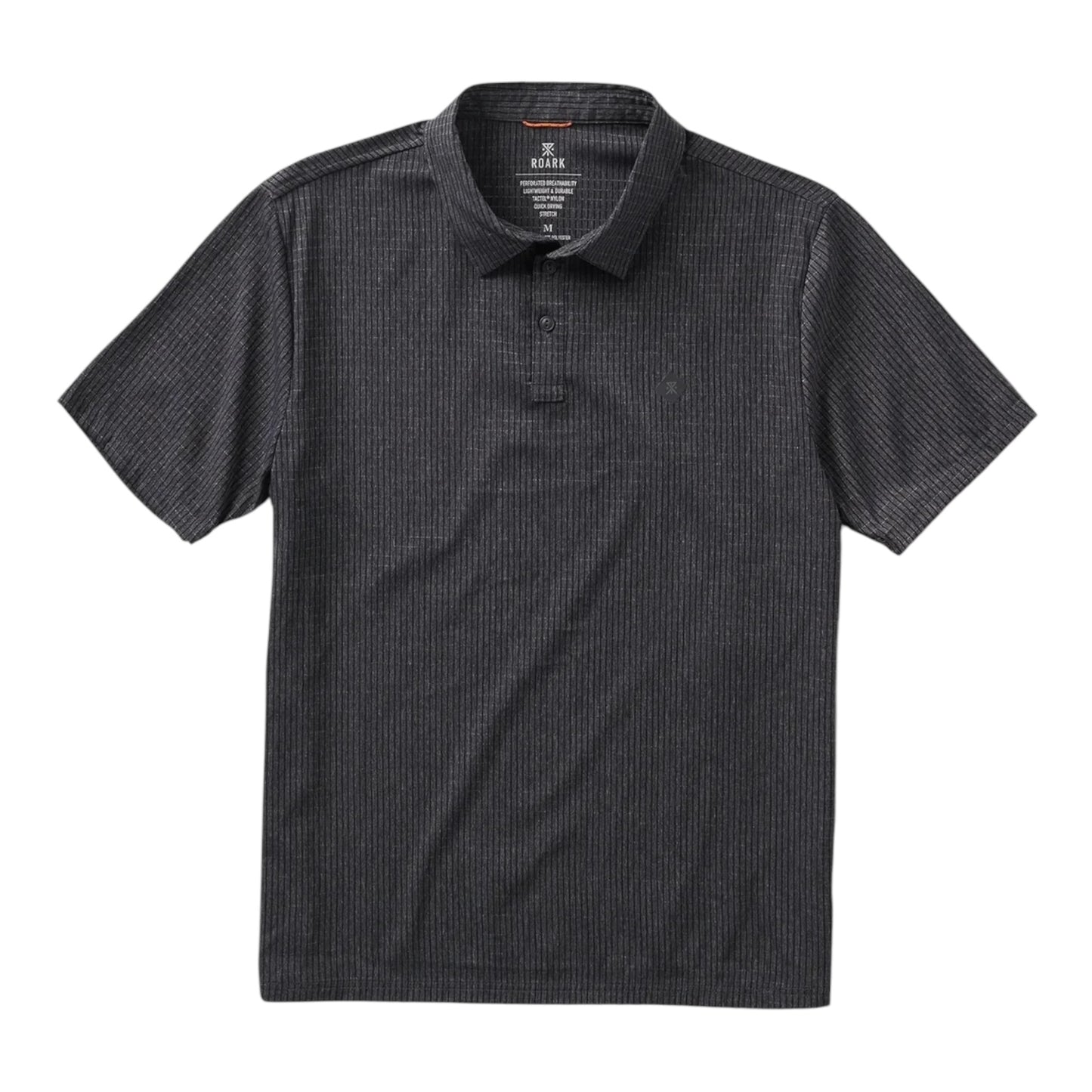 Roark Run Amok - Bless Up Breathable Polo Shirt - black - polo running hommes