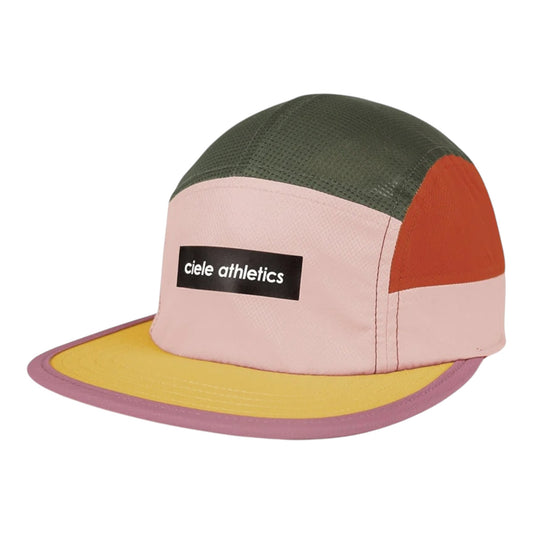 Ciele Athletics - GOCap Field - Iconic Bar - Peachskin/Seaweed - casquette running unisexe