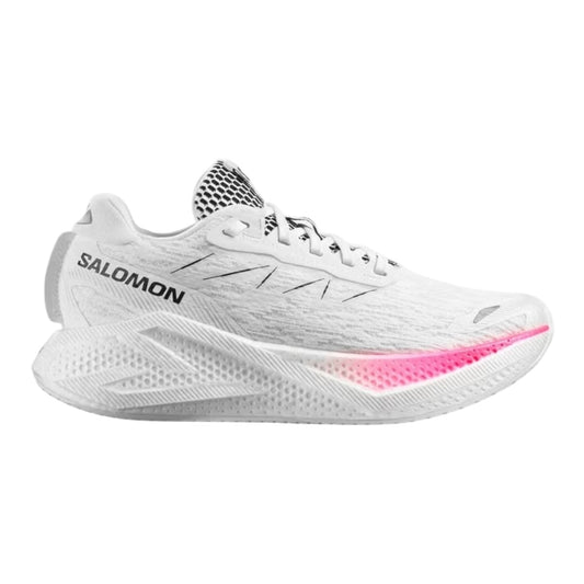 Salomon - Aero Glide 4 - white / white / black - Chaussures running femmes