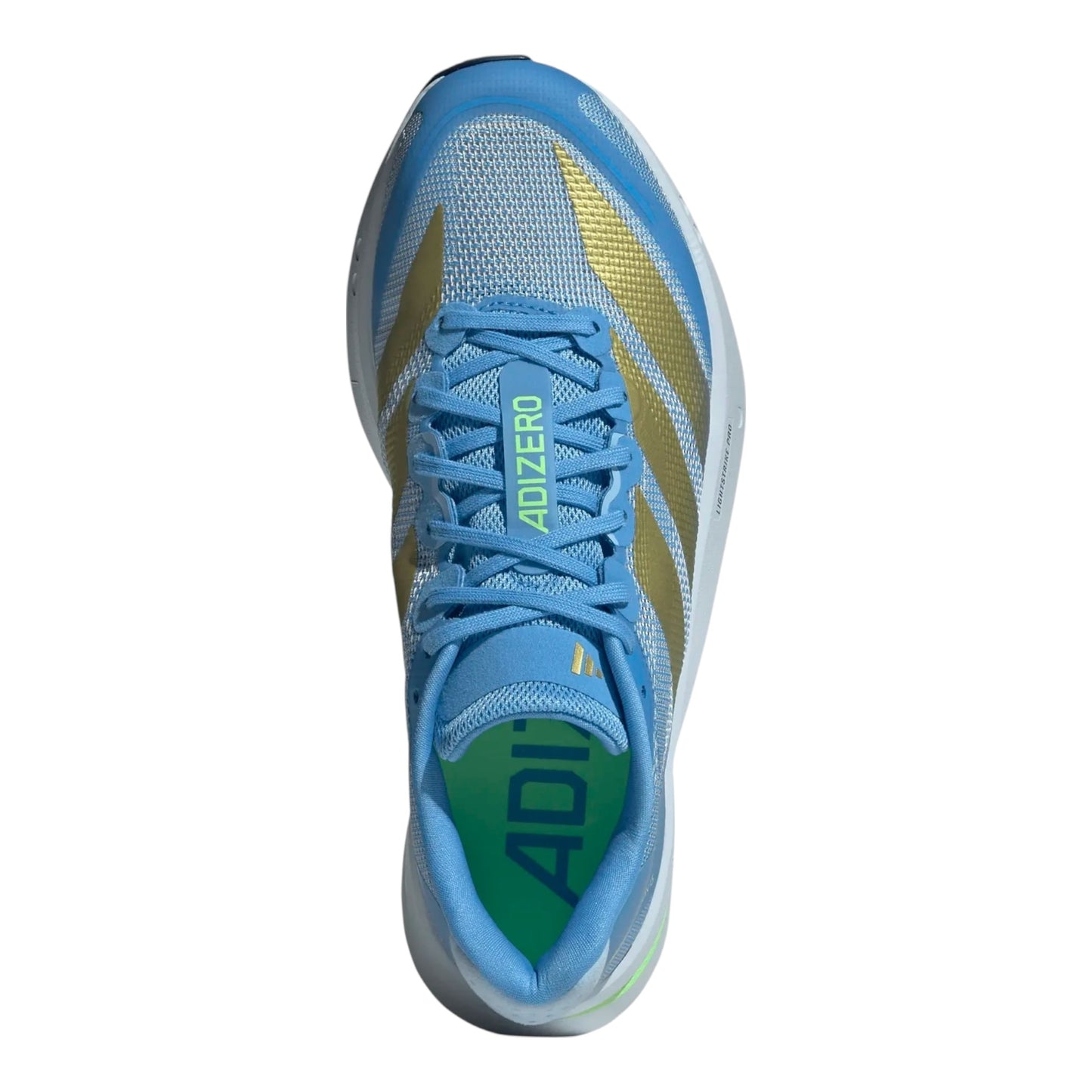 Adidas - Adizero Boston 13 - blue burst / gold metal / flow blue - Chaussures running femmes