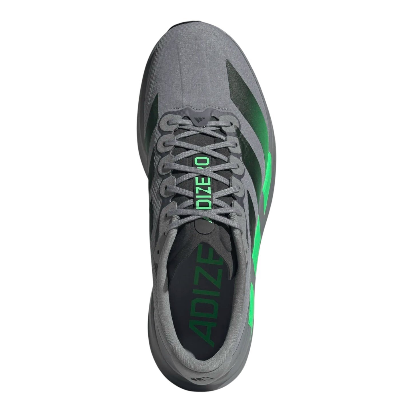Adidas - Adizero Evo SL Woven - Grey / Screaming Green / Carbon - Chaussures running hommes
