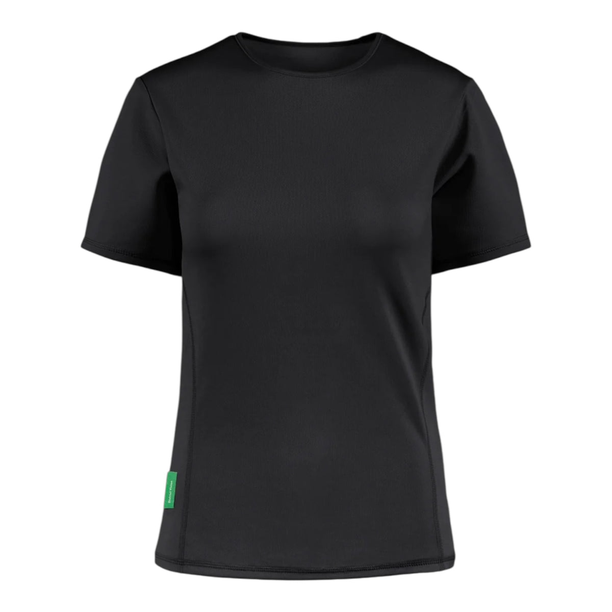 District Vision - Paneled Short Sleeve T-shirt - black - Teeshirt Running femmes