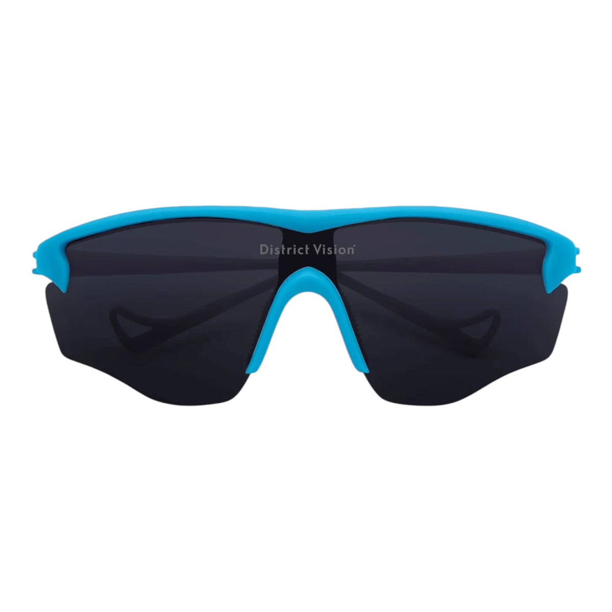 District Vision - Junya Racer - Thistle / D+ Blue Ice - lunettes Running unisexe