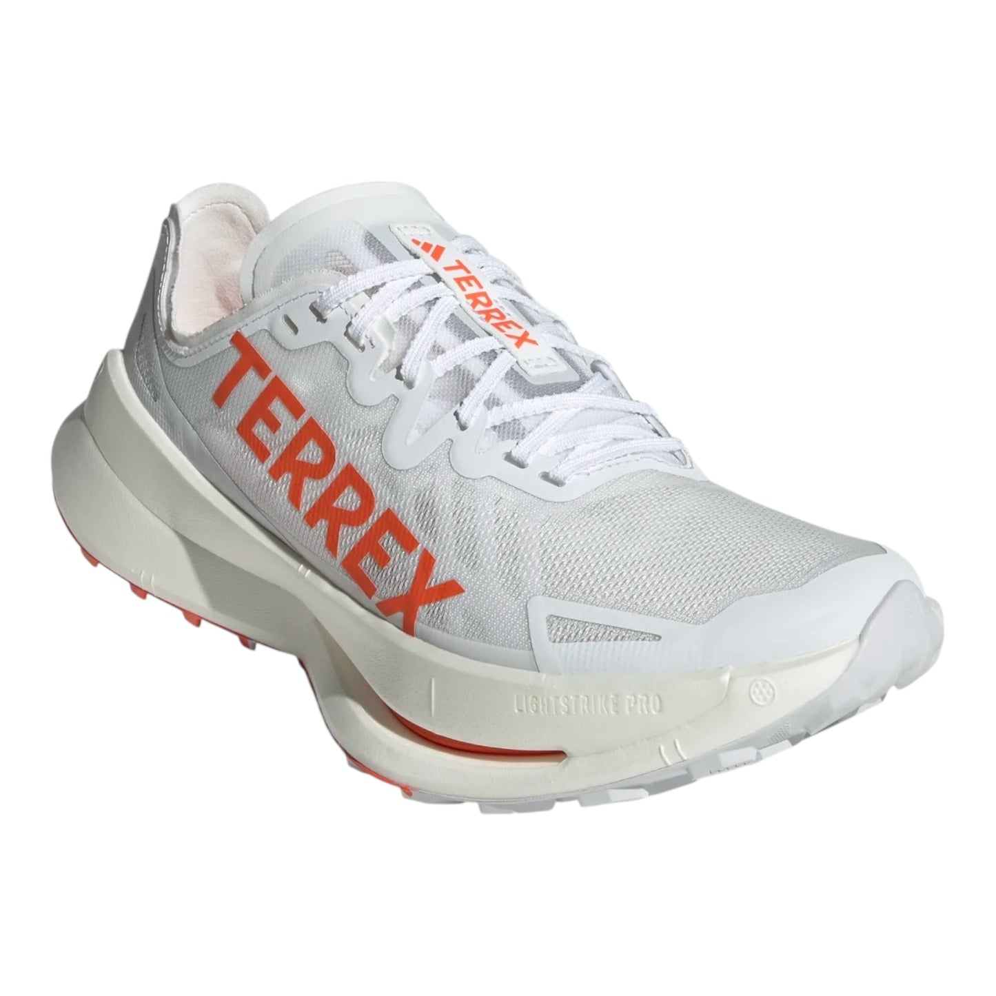 Adidas - Terrex Agravic Speed Ultra - dash grey / impact orange / cloud white - Chaussures trail running hommes