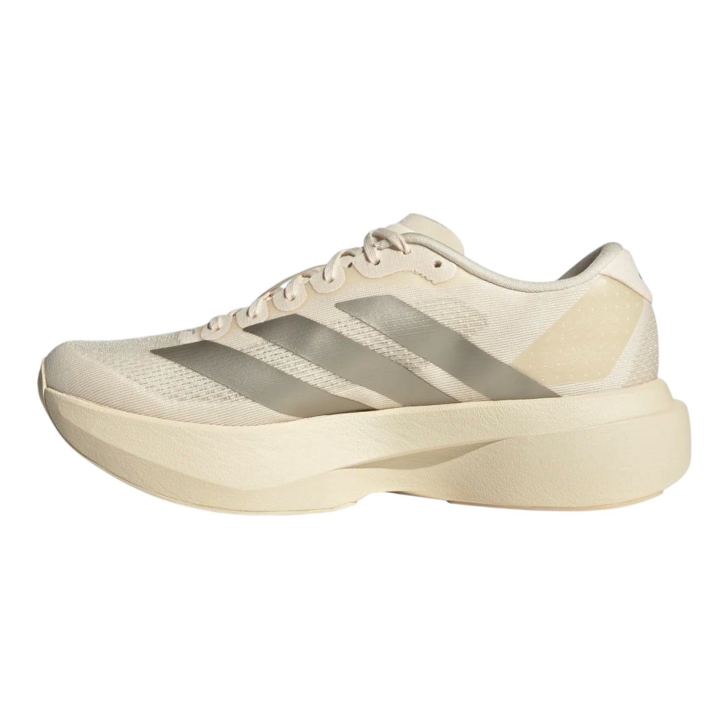 Adidas - Adizero Evo SL - Wonder White / Cyber Metallic / Warm Vanilla - Chaussures running femmes